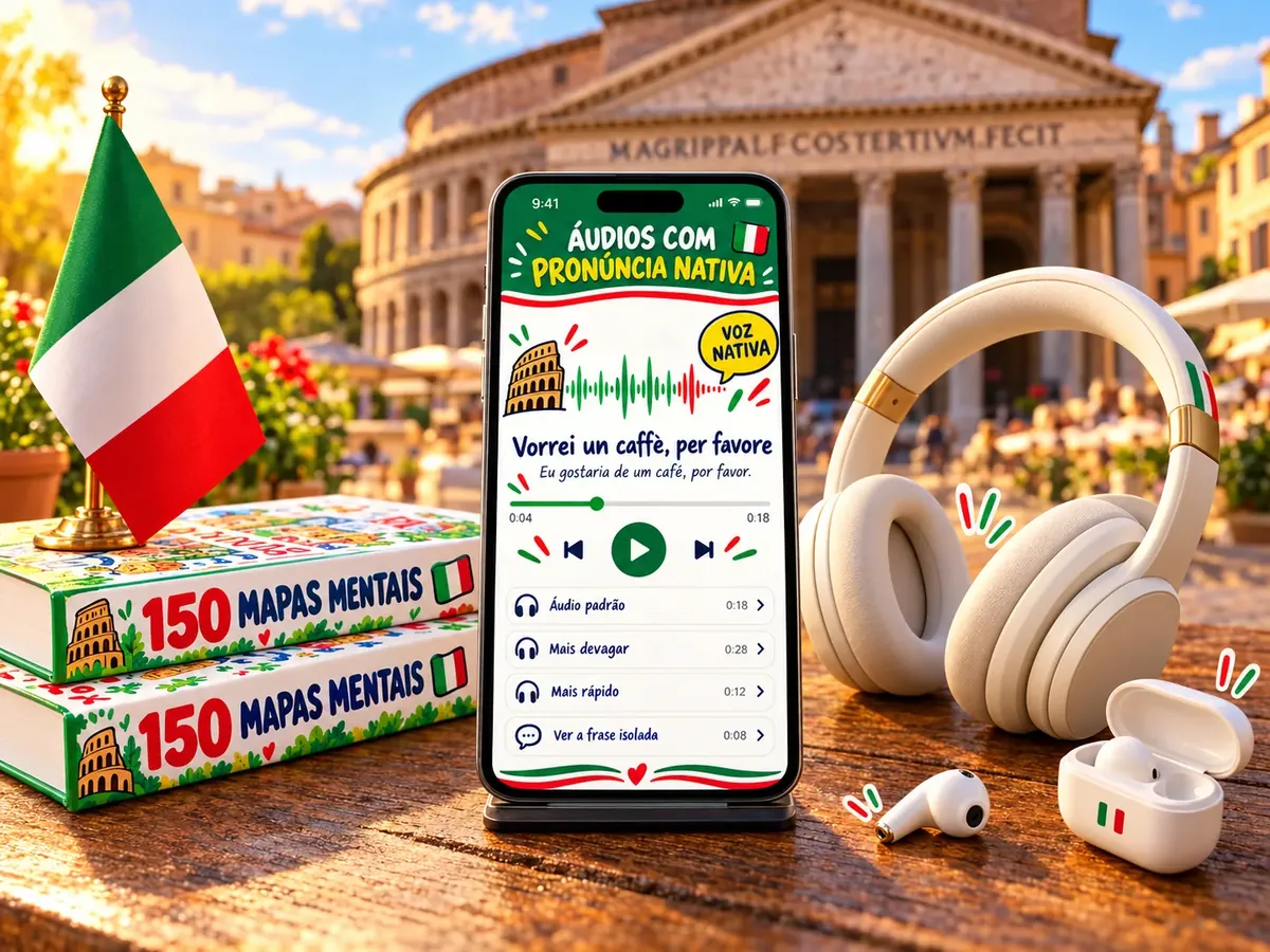 Áudios com Pronúncia Nativa